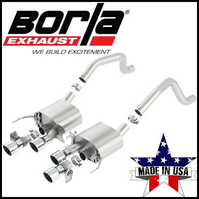 $2069.99 • Buy Borla ATAK 2.75  Axle-Back Exhaust System Fit 2015-19 Chevy Corvette Z06 6.2L V8