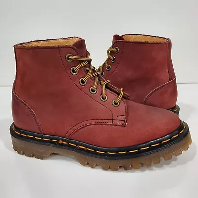 💥Dr. Martens Doc England MIE Rare 90's Vintage Burgundy Boots UK3 US5💥 • $169