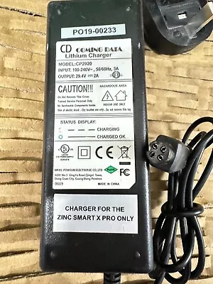 Original Zinc Smart X Pro Charger Cable / Genuine / CP2920 / 29.4V • £19.99