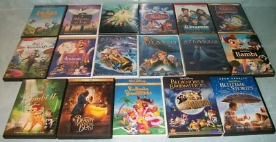 $3.95 • Buy Disney DVDs #0 Through L $2.95 To $9.95 You Pick, Buy More Save Up To 25%
