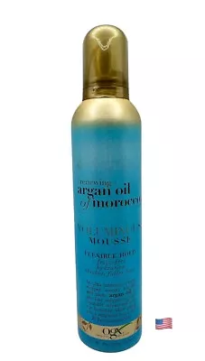 OGX Renewing Argan Oil Of Morocco Voluminous Hair Mousse Frizz-Free - 8oz Dented • $39.99