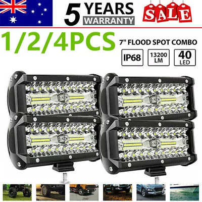 7 Inch 1800W LED Work Light Bar Flood Spot Combo Fog Lamp Offroad Driving Truck • $24.74