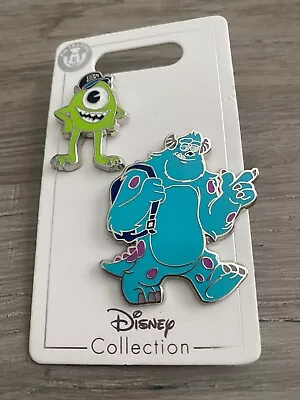 Disney Parks Pixar Monsters University Sully Sulley & Mike 2 Pin Set • $19.98