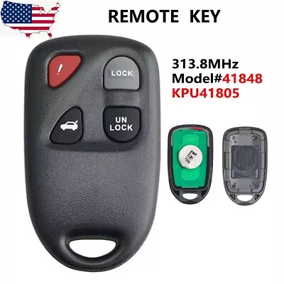 Model#41848 Remote Key Fob For Mazda RX-8 2004 2005 2006 2007 2008 KPU41805 • $12.08