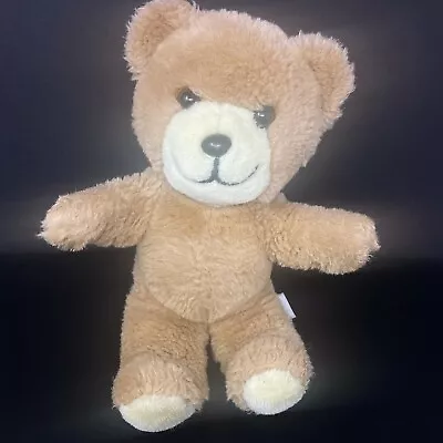 Vintage Trudy Light Brown Teddy Bear Plush 12  Stuffed Animal White Face Feet • $15.99