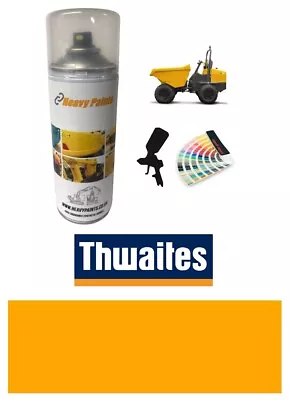 £22.99 • Buy Thwaites Dump Truck Yellow Paint High Endurance Enamel Paint 400ml Aerosol