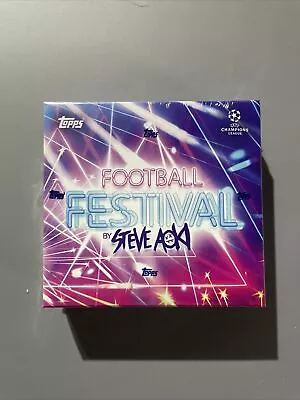 2020 2021 Topps X Steve Aoki Football Festival UEFA Champions League Box Sealed • $75