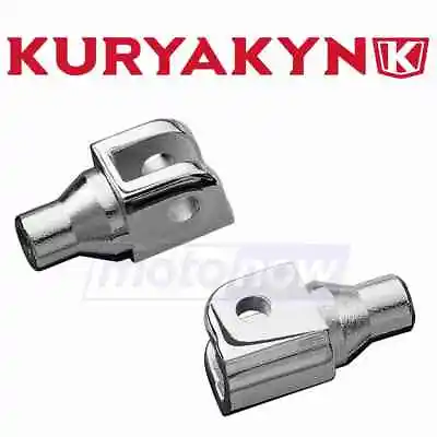 Kuryakyn Rear Footpeg Adapters For 2002-2010 Yamaha XVS650AT V Star Ns • $51.53
