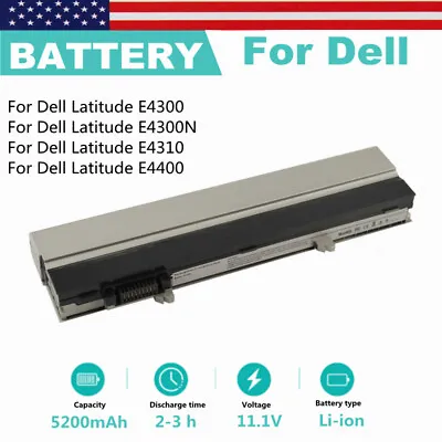 Battery For Dell Latitude E4300 E4310 XX337 312-0822 312-0823 0FX8X FM332 HW905  • $16.99