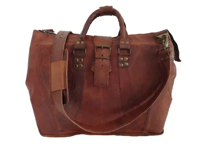 Vintage Leather Doctor's Bag Nurse Medicine Handbags Laptop Briefcase Tools Cas • $61.10
