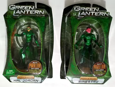 Mattel DC GREEN LANTERN MOVIE MASTERS Hal Jordan & Sinestro! BAF Parallax! • $69.44