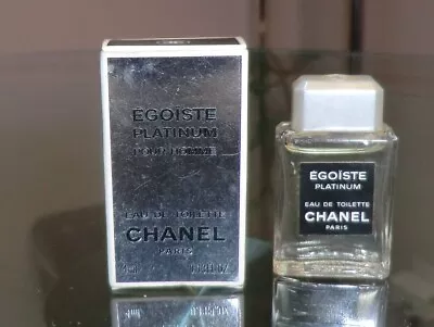 EGOIST PLATINUM FOR MEN - EDT 4ML By CHANEL • £10.17