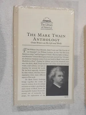 The Mark Twain Anthology BRAND NEW LOA With Slipcase! STILL IN Shrink Wrap! • $24.99