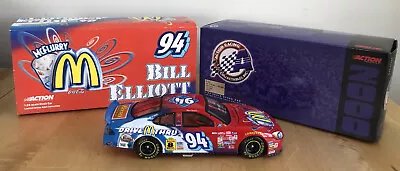 Bill Elliot #94 MCFLURRY Official NASCAR 2000 Action 1:24 Scale Die Cast Toy Car • $67.36