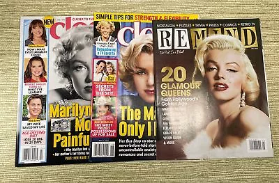 Marilyn Monroe Closer Magazine Remind 2020 2015 2019 Lot Of 3 #A • $19.95