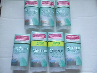 7 Packs Mitchum  PowerGel For Women  Anti Perspirant & Deodorant 2.25-2.82oz  • $49.99