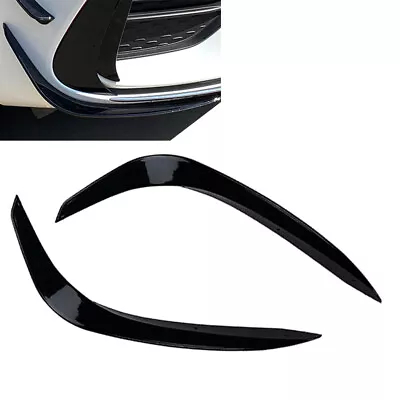 Front Bumper Under Lip Splitter Spoiler For Mercedes Benz C-Class W206 Black • $52.05