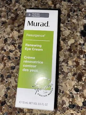Murad Resurgence Renewing Eye Cream - 15ml New! • $33.99