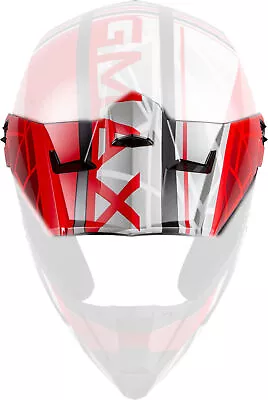 GMAX MX-46 Mega Helmet Visor/Peak Black/Red/White • $14.59