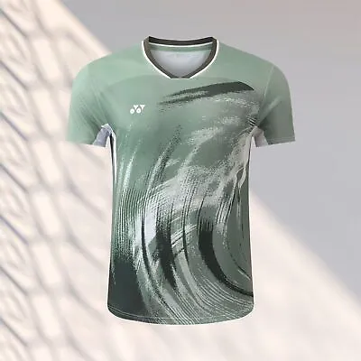 2024 New Yy Outdoor Sports Tops Table Tennis Clothes Men's Badminton T-Shirts • £22.79