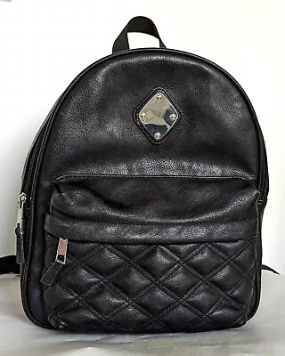 Claire's - Faux Leather Black Backpack • £3