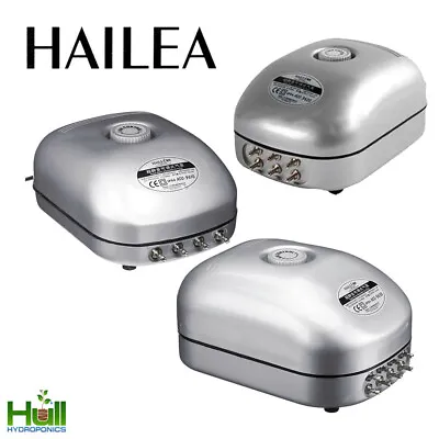 Hailea Adjustable Air Pumps ACO Multiple Outlet Fish Tank Pond 9610 9620 9630 • £36.95