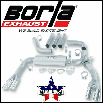 Borla S-Type Cat-Back Adj Exhaust System Fits 84-92 Chevy Camaro Z28 5.0L/ 5.7L • $1745.99