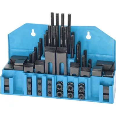 Milling Machine Clamp Table 52 Piece Set Studs Step Blocks 5/8  T-Nuts 1002 • $129.95