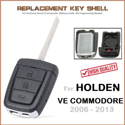 One Replacement Key Remote Shell For  Holden Commodore VE SS SSV SV6 SS HSV 3B • $14.52