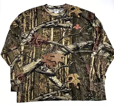 Mossy Oak Break-Up Infinity Men's 2X-Large Camo Long-Sleeve Hunting Shirt • $10.99