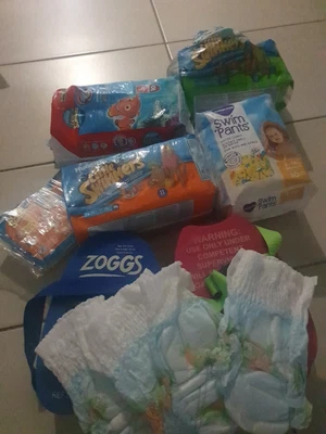 $30.50 • Buy Huggies Swimming Nappies And Back Floaties