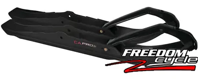 New C&a Xcs Crossover Snowmobile Skis Black Crossover Skis Set 77020410 • $299.99