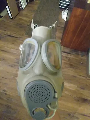 Military Czech Gas Full Face Mask M10M NBC W/Hydration Drinking Straw & Filters • $45