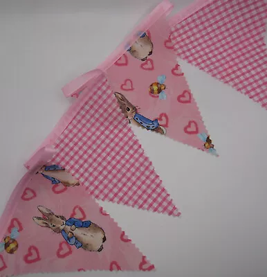 £7 • Buy Peter Rabbit Bunting Nursery Childrens Playroom Bedroom Birthday Baby 