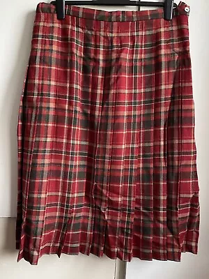 Cotswold Collections Peter MacArthur & Co-Ltd Scottish Kilt Style Skirt Size 18 • $50.51