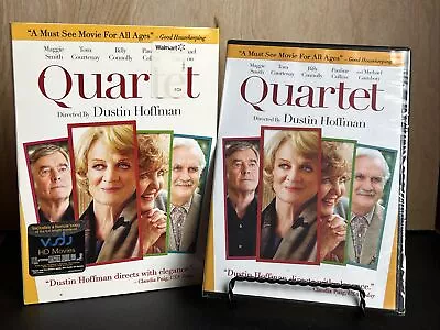 Quartet [DVD 2013] Slipcover ~ Dustin Hoffman ~ NEW SEALED | B2G1FREE • $7.99