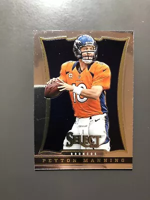 2013 Panini Select #38 Peyton Manning Denver Broncos Football Card PWE READ • $1.99