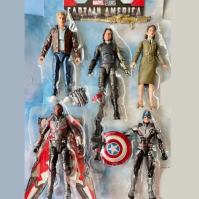 Marvel Legends Captain America MCU Winter Soldier Sharon Peggy Carter Zemo UPICK • $15.29