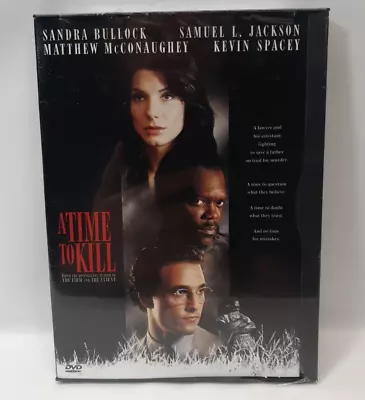 A Time To Kill DVD - Matthew McConaughey - Samuel  Jackson - Sandra Bullock  NEW • $5.90