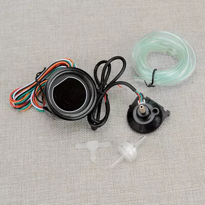 2  52mm Digital LCD EVO Car Turbo Boost Meter Psi Pressure Gauge Kit 30-0-35PSI • $54.78