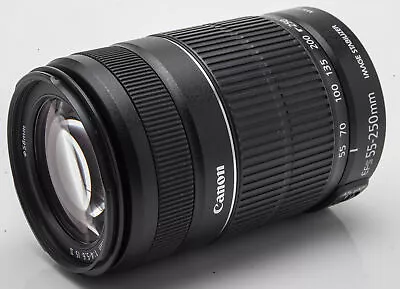 Lens Zoom Canon Lens EF-S Efs Ef S 55-250mm 4-5.6 55-250 Is II Digital EOS • $362.41