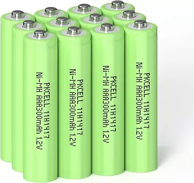 Lot Rechargeable AAA Battery 300mAh Ni-MH Battery For Garden Solar Light Lamp US • $8.08