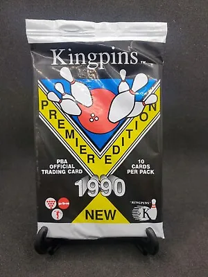 1990 PBA Kingpins Bowling 10 Card Unopened Pack • $17.08