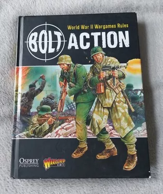 Bolt Action: World War II Wargames Rules By Rick Priestley Alessio Cavatore... • £2.50