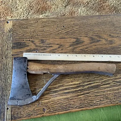 ANTIQUE MARBLE ARMS No. 5 MFG POCKET SAFETY AXE HATCHET PAT’D 1898 Michigan USA • $265