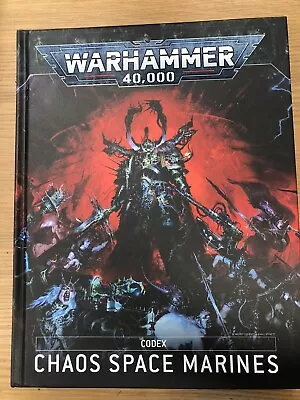 Warhammer 40k Codex: Chaos Space Marines (9th Edition OOP) • £20