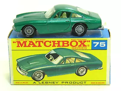 Lesney Matchbox #75 Ferrari Berlinetta With Original  F  Box • $35