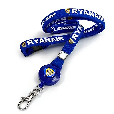 $16.86 • Buy Ryanair B737-800  Tubular Lanyard Set
