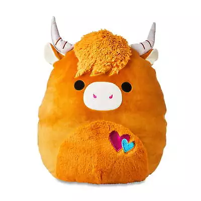 Official Plush 16 Inch Brown Highland Cow - Child's Ultra Soft Stuffed Plush Toy • $24.68