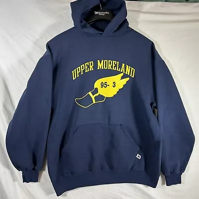 Vintage Upper Moreland Golden Bears Track Hoodie  XL Montgomery County PA FLAWS • $27.99